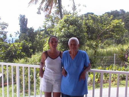 Mamou et sa marraine!!!!